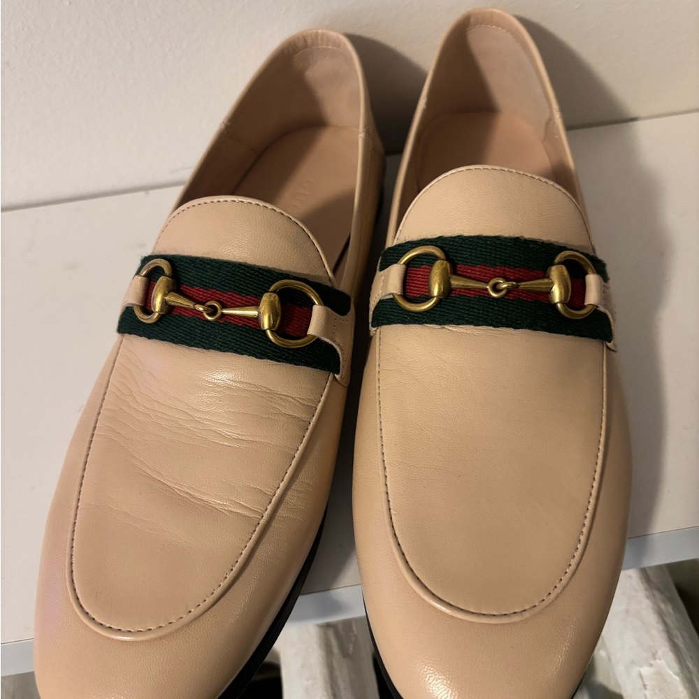 Women's Skin Rose Leather Loafers